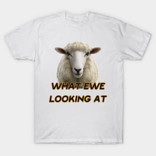 WHAT EWE LOOKING AT T-Shirt